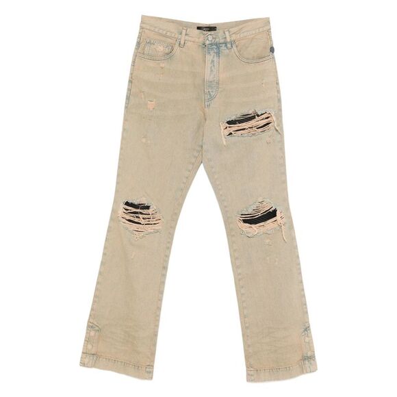 Amiri Neutrals Denim - Bootcut Jeans Men